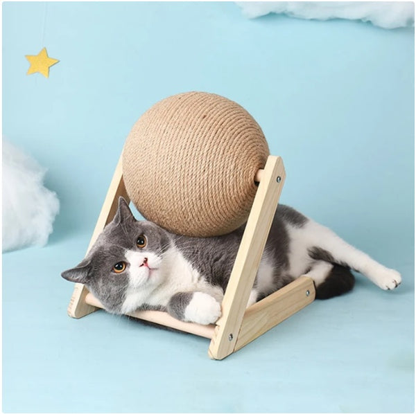 Cat Climbing Frame & Scratch Post for Indoor Cats