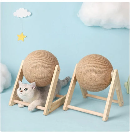 Cat Climbing Frame & Scratch Post for Indoor Cats