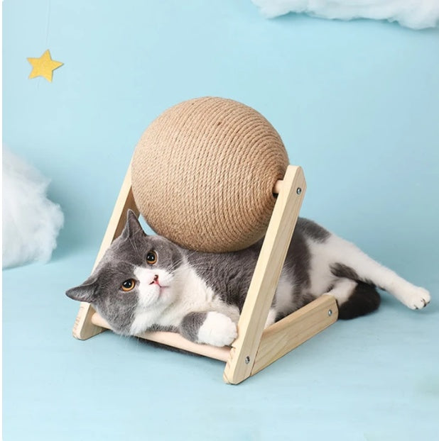 Cat Climbing Frame & Scratch Post for Indoor Cats