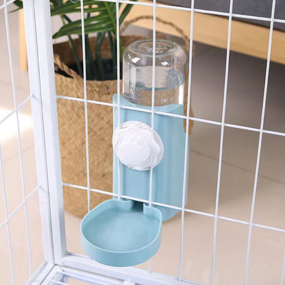 Self-Dispensing Cat & Dog Feeder with Water Bowl