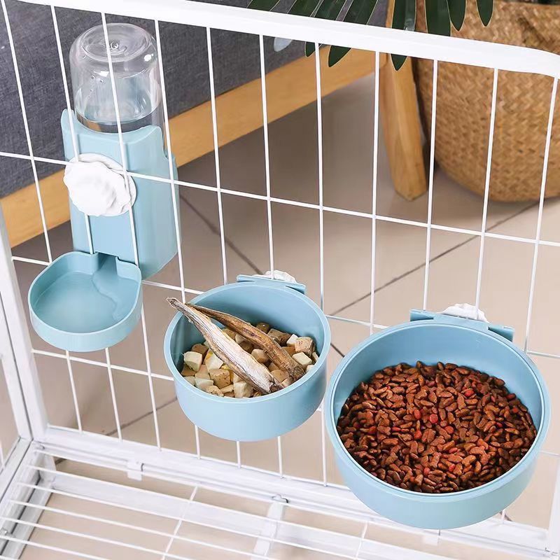 Self-Dispensing Cat & Dog Feeder with Water Bowl